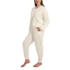 Lands’ End Women's Quilted 2-piece Lounge Set